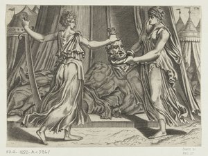 Judith with the Head of Holofernes by Cornelis Bos