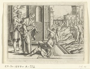 Paul Heals a Cripple by Cornelis Bos