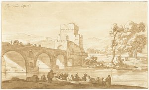 Ponte Molle near Rome