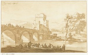 Ponte Molle near Rome