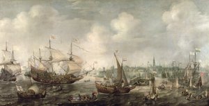 The Arrival of Frederick V at Vlissingen in 1613