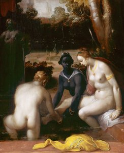 Bathsheba bathing, 1594