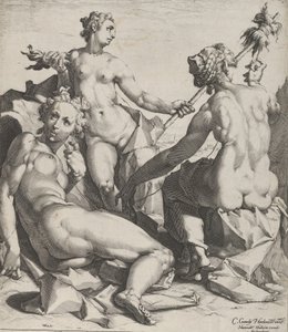 The Three Fates by Cornelis Cornelisz van Haarlem
