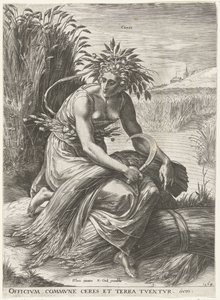 Ceres (series title) by Cornelis Cort