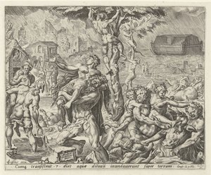 The Flood (History of Noah) by Cornelis Cort
