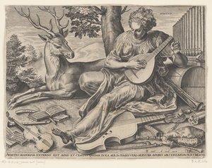 Hearing (The Five Senses series) by Cornelis Cort