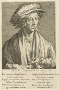 Portrait of the Painter Joachim Patinier by Cornelis Cort