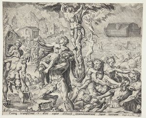 The Deluge by Cornelis Cort