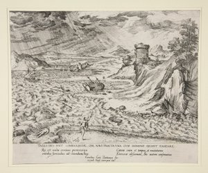 The Shipwreck by Cornelis Cort