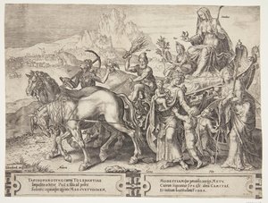 The Triumph of Humility by Cornelis Cort