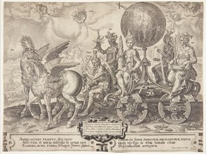 The Triumph of the World by Cornelis Cort