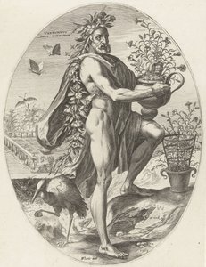 Vertumnus by Cornelis Cort