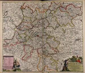 General Government of the Isle of France by Cornelis Danckerts