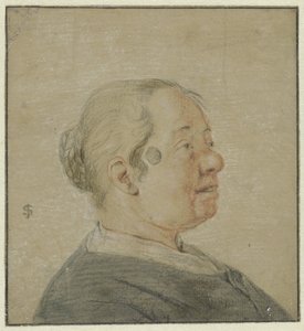 Bust of a Woman, Profile to the Right by Cornelis Dusart (possibly)