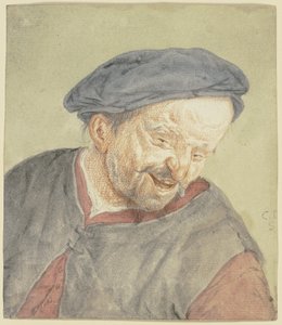 Bust of a Farmer Bending to the Right by Cornelis Dusart