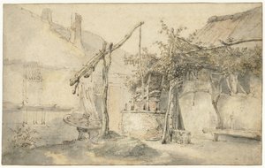 Farmhouse with a Well