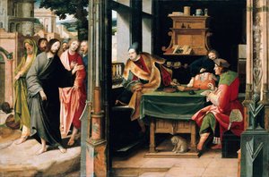 The Vocation of Saint Matthew by Cornelis Engebrechtsz