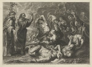 The Bronze Serpent by Cornelis Galle (I)