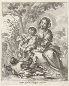 Holy Family with John the Baptist as a Child by Cornelis Galle (II)