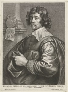 Portrait of Joannes Meyssens by Cornelis Galle (II)