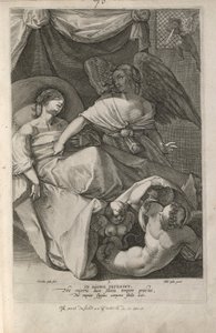 The Ministries of Angels by Cornelis Galle I