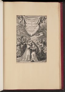 Title Page for Curious History of Everything That Happened at the Entrance of the Queen Mother of the Most Christian King by Cornelis Galle I after Sir Peter Paul Rubens