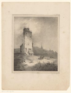 Tower in Dune Landscape