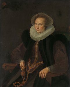 Griete Jacobsdr van Rhijn by Cornelis Ketel