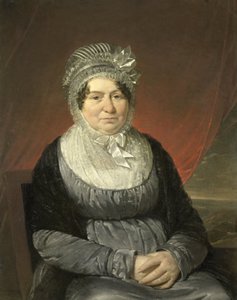 Mrs. Brak-Haskenhoff by Cornelis Kruseman (signed by artist)