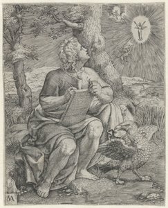 The Evangelist John by Cornelis Massijs