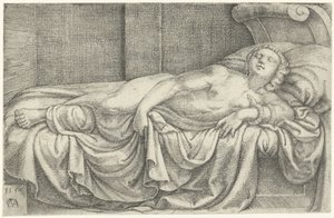Death of Cleopatra by Cornelis Massijs