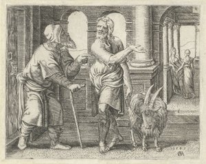 Samson with a Goat at His Father-in-Law