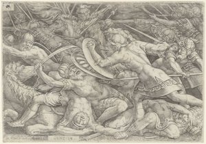 Battle of Abraham Against Kedorlaomer by Cornelis Massijs