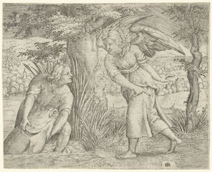 Tobias and the Fish (History of Tobias) by Cornelis Massijs