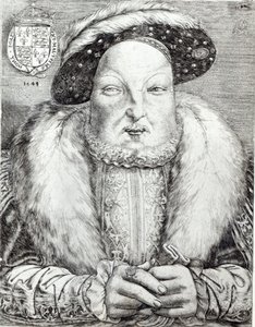 Portrait of Henry VIII by Cornelis Massys