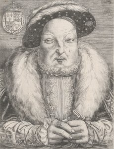 Portrait of Henry VIII, ca. 1547 by Cornelis Massys
