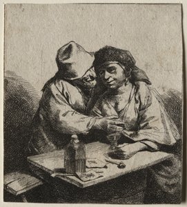 The Amorous Couple by Cornelis Pietersz Bega