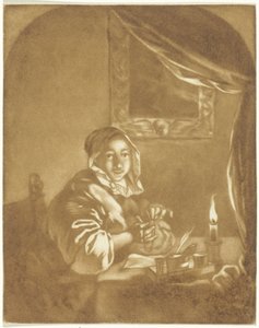 Lady by Candlelight