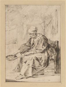 Pancake Woman by Cornelis Ploos van Amstel
