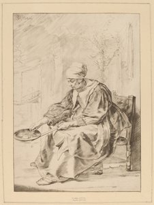 Pancake Woman by Cornelis Ploos van Amstel