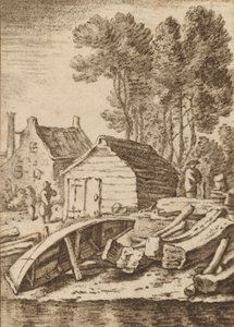 Shipyard by Cornelis Ploos van Amstel