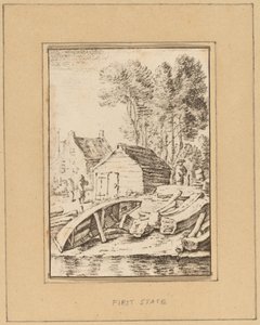 Shipyard, 1761, published 1765 by Cornelis Ploos van Amstel