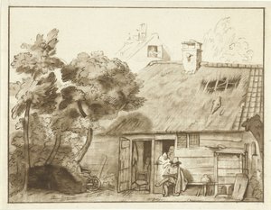 Draftsman for farm by Cornelis Ploos van Amstel