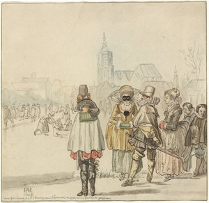 The Winter King on the Ice, 1766