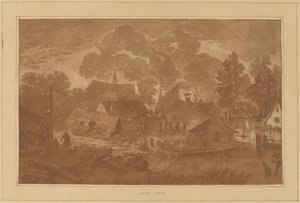 Village with Pond
