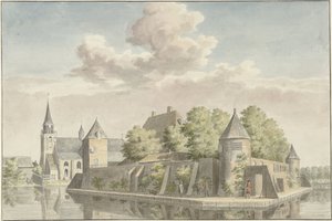 The Court of Putten and the Church of Geervliet