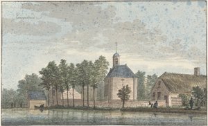 The Village of Hoogmade by Cornelis Pronk (possibly)