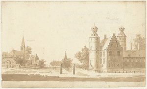 State Holdinga in Anjum in East Dongeradeel by Cornelis Pronk