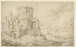 Landscape with Ancient Ruins