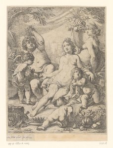 Bacchus, Venus, and Ceres by Cornelis Schut (I)